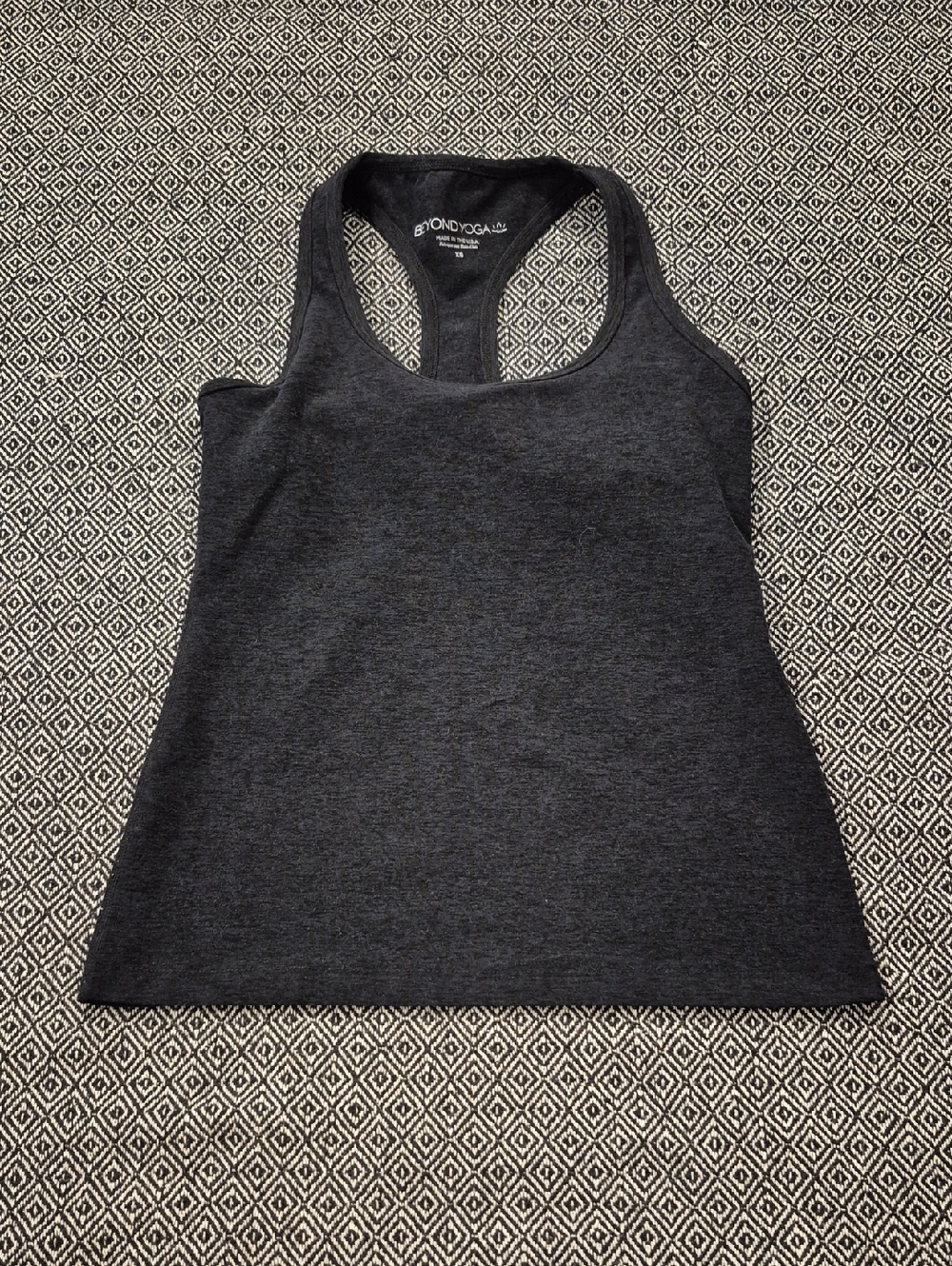 Beyond Yoga Racerback Black Tank Size X-small